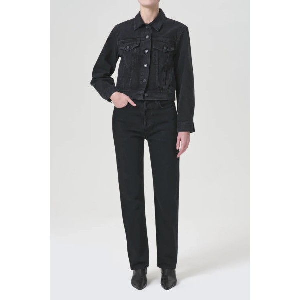 90's Pinch High Rise Straight