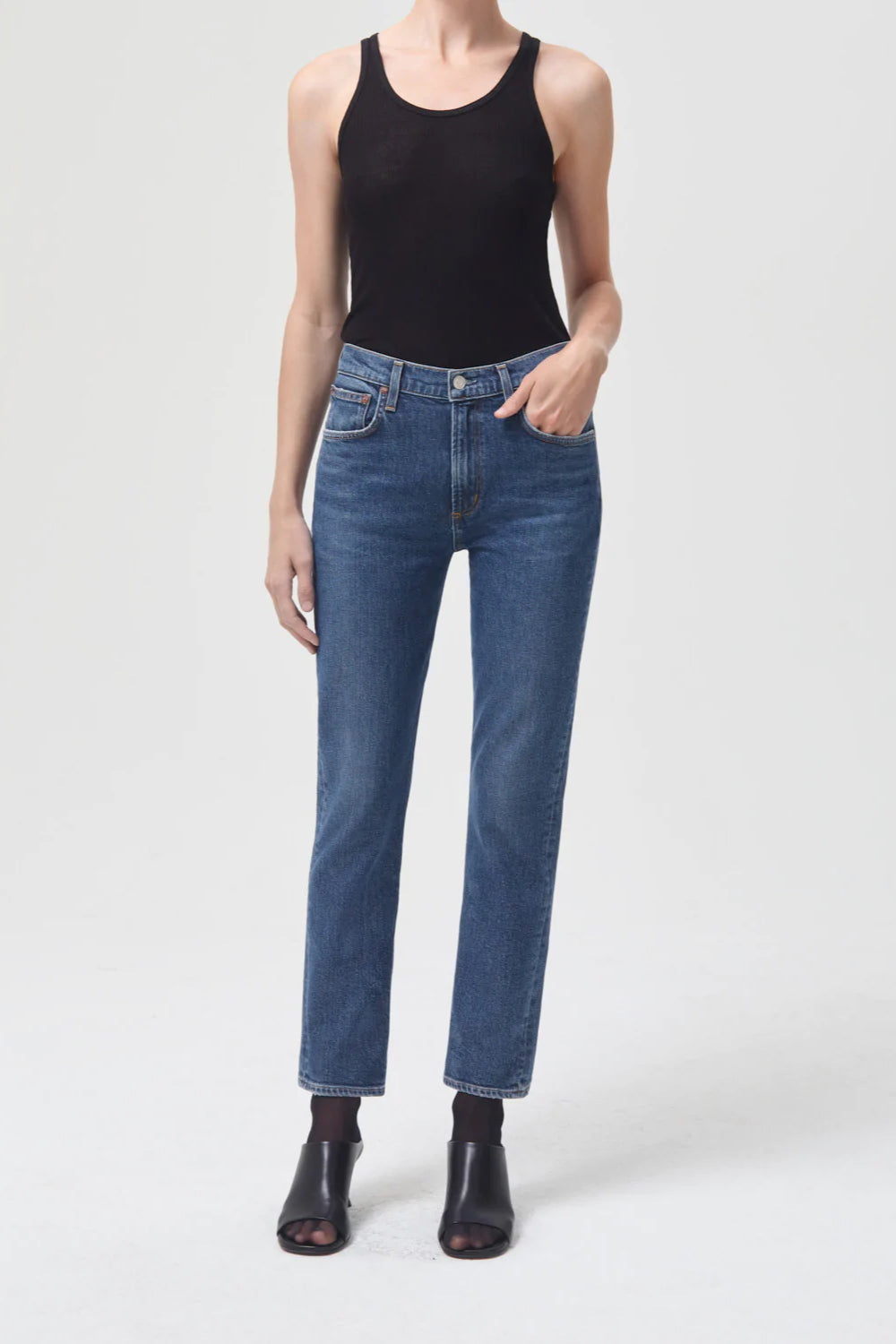 Merrel Mid Rise Straight Jean