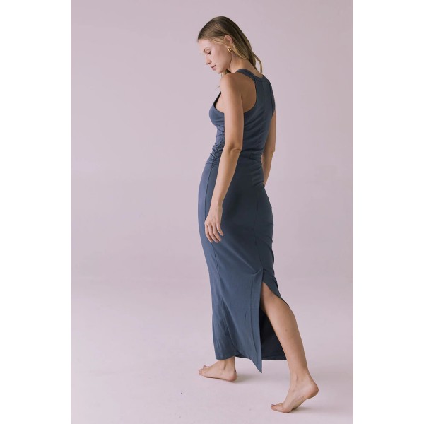 Bliss Ruched Maxi Dress