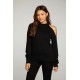 Vented Shoulder Sweatshirt