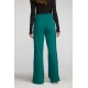Wide Leg Button Sweat Pant