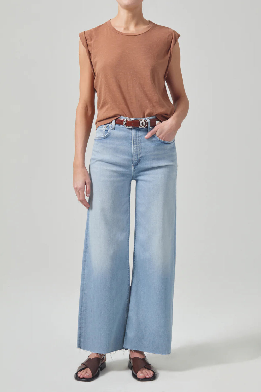 Lyra Crop Wide Leg Jean