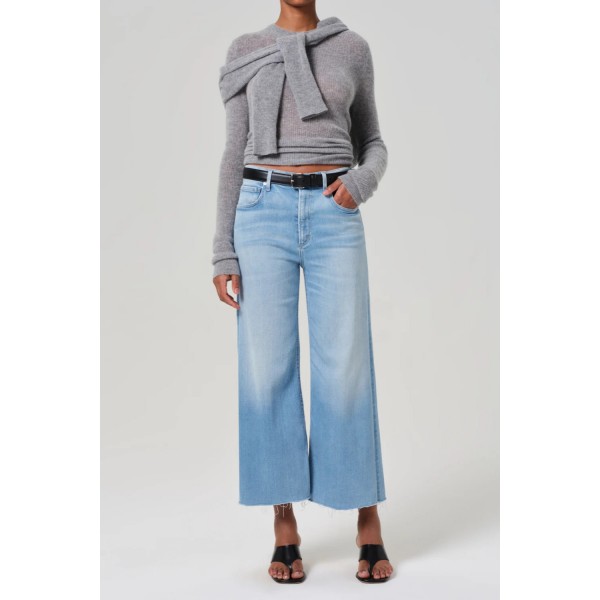Lyra Wide Leg Crop Jean