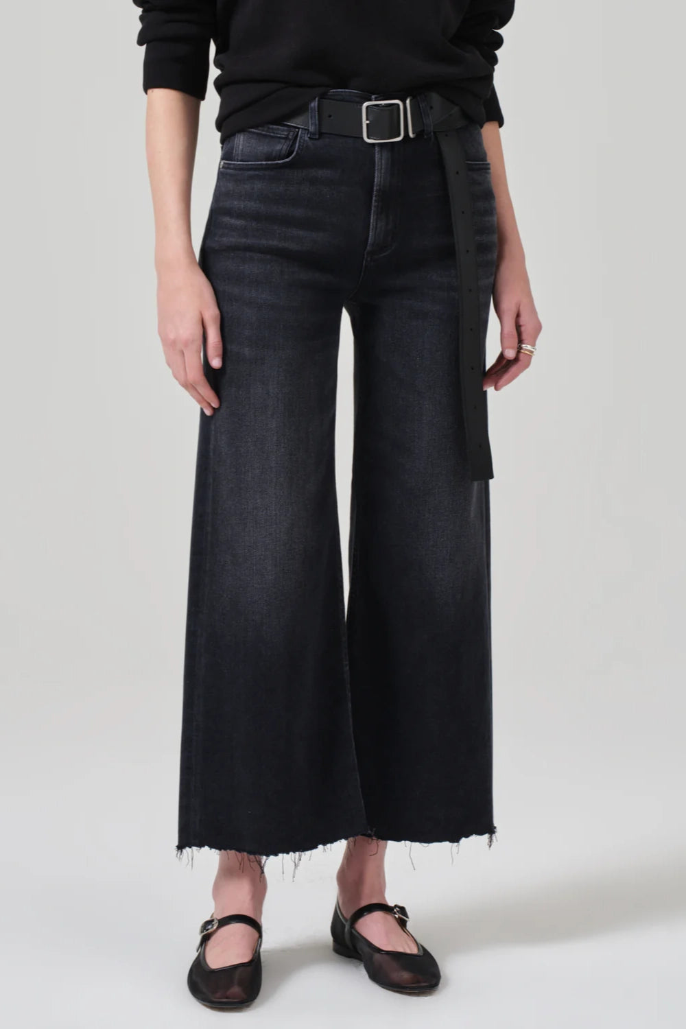 Lyra Wide Leg Crop Jean
