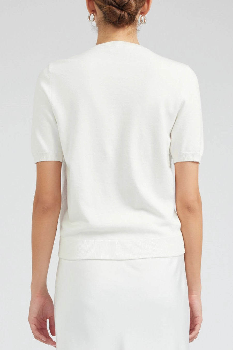 Floral Crochet Detail Top