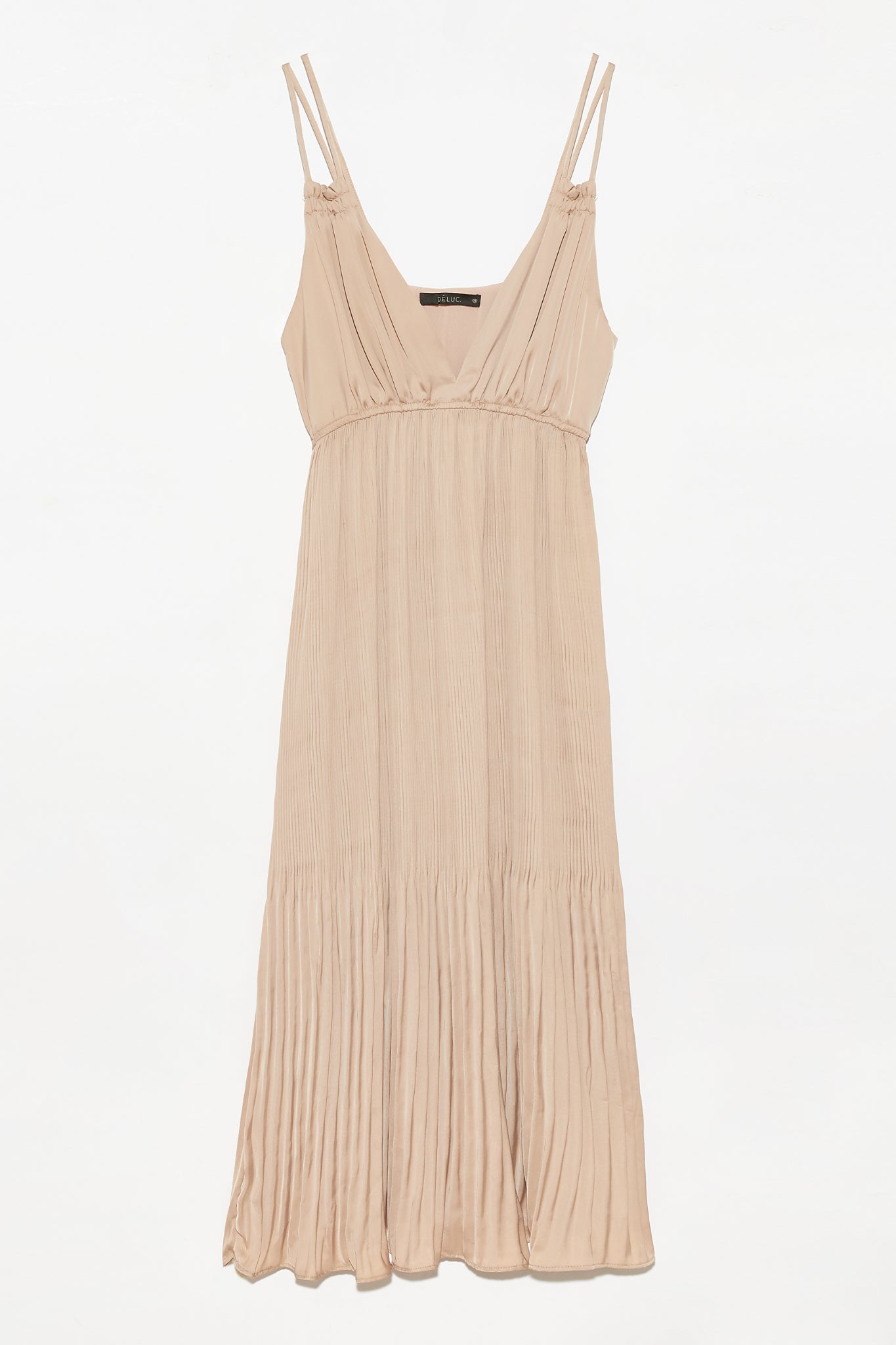 Ossani Pleat Maxi Dress