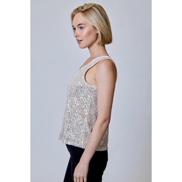 Sequin Tank