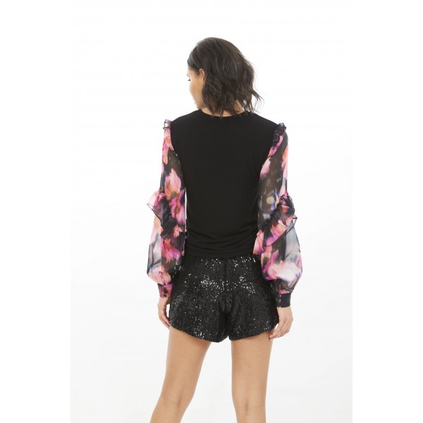 Joni Floral Sleeve Top