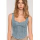 Romi Denim Top