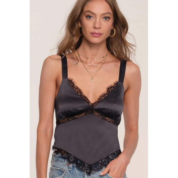 Simone Lace Trim Cami
