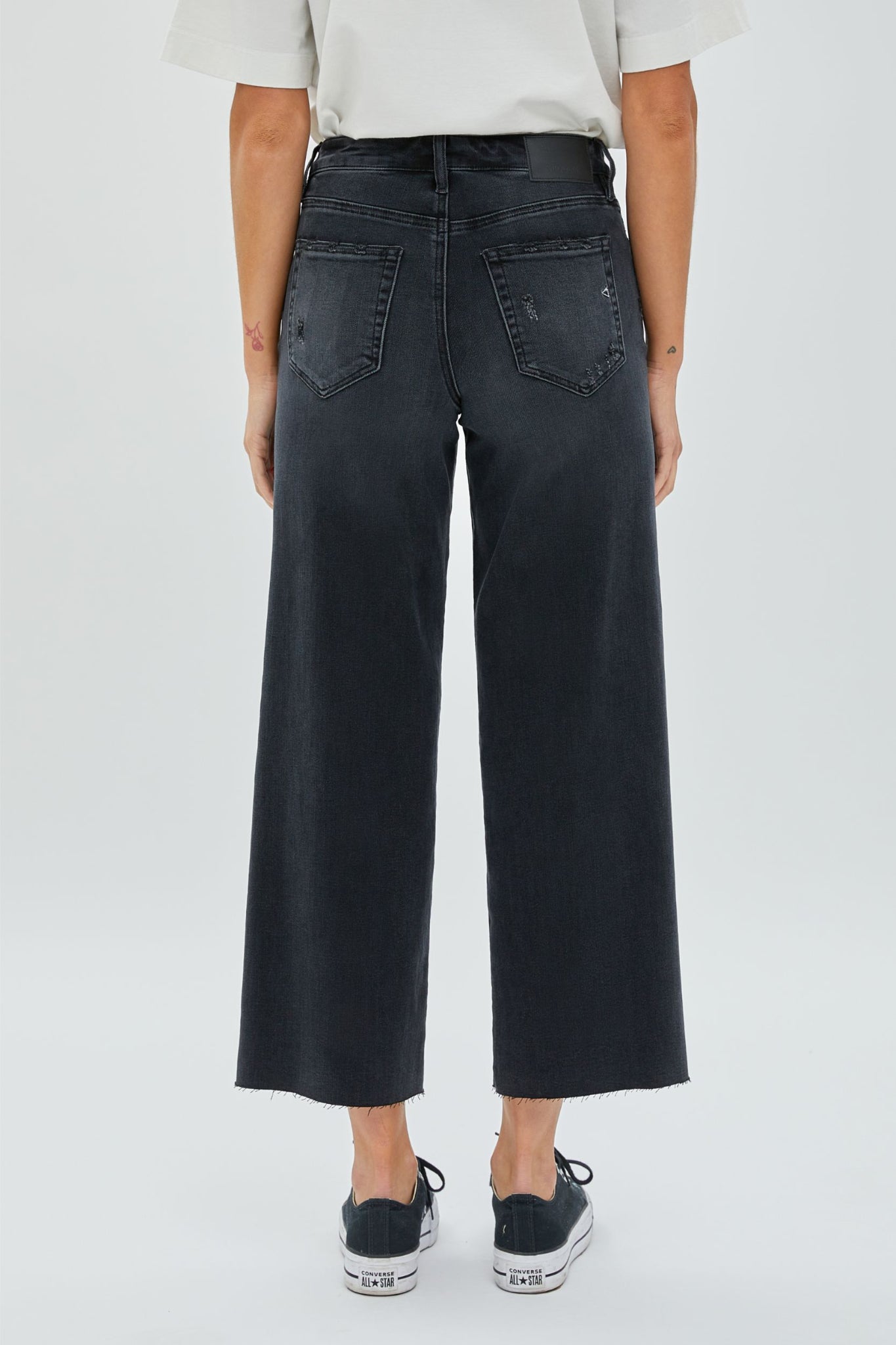 Nori Crop Wide Leg Jean
