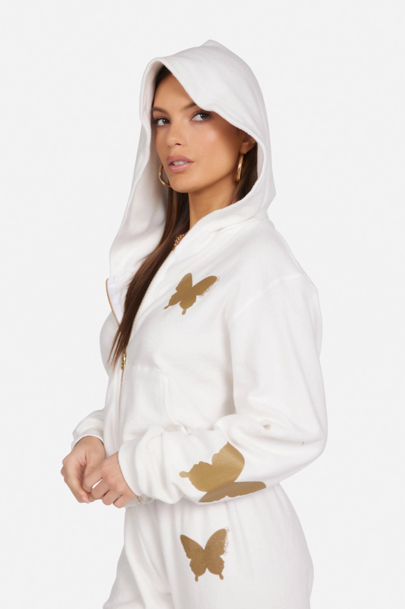 Lachelle Butterfly Zip Up
