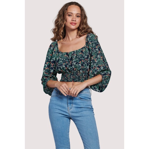 Goodnight Garden Floral Top