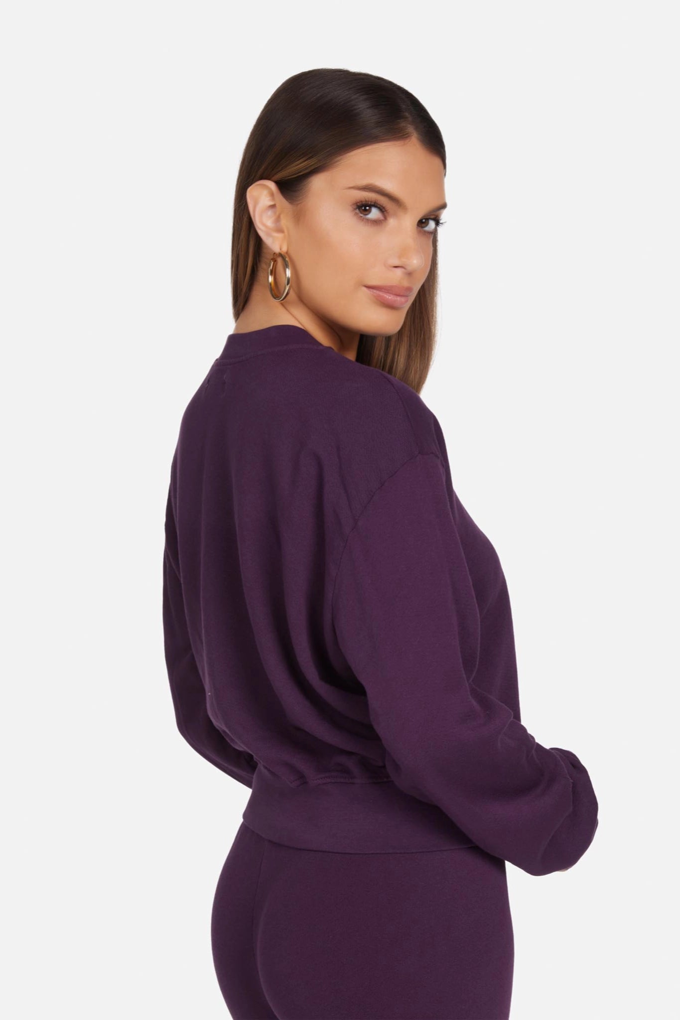 Exon Crop Sweatshirt