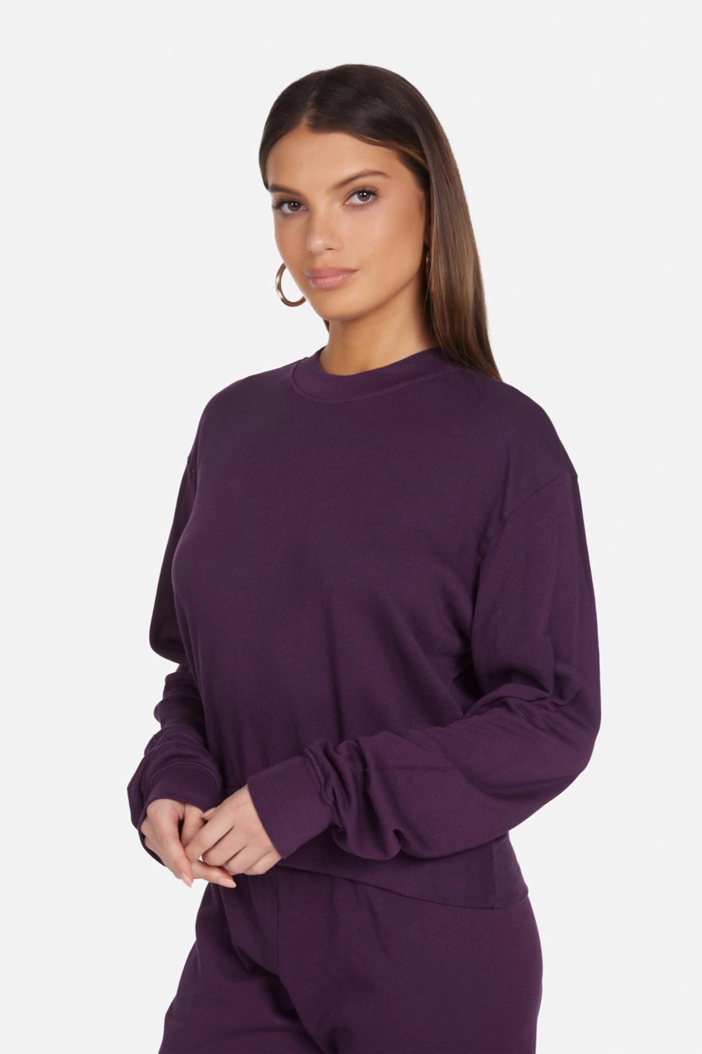 Exon Crop Sweatshirt
