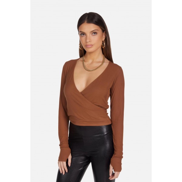 Fairbanks Wrap Top