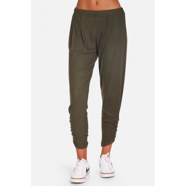 Lior Shirred Rib Pant