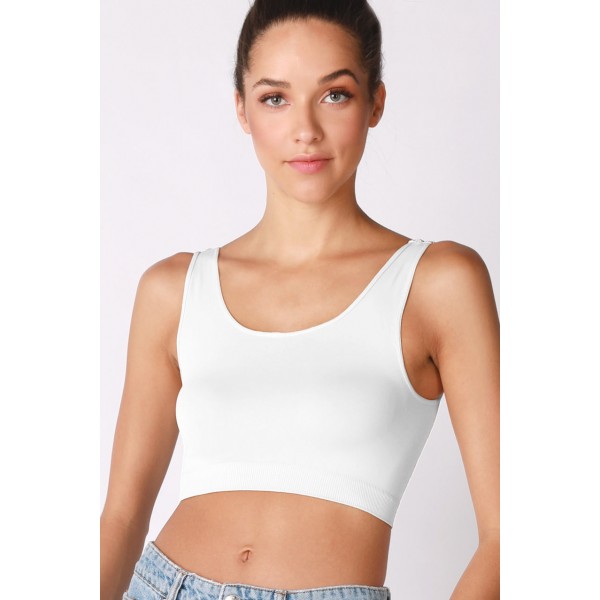 Basic Crop Bra Top
