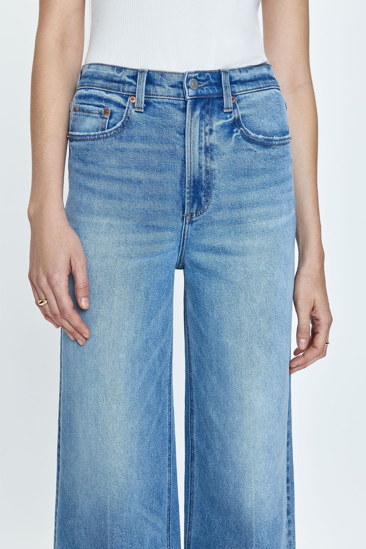 Lana Crop High Rise Wide Leg