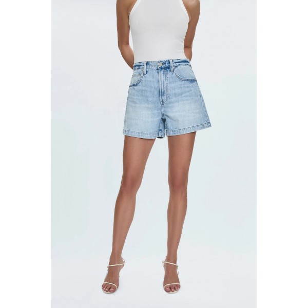 Saige A-Line Denim Short