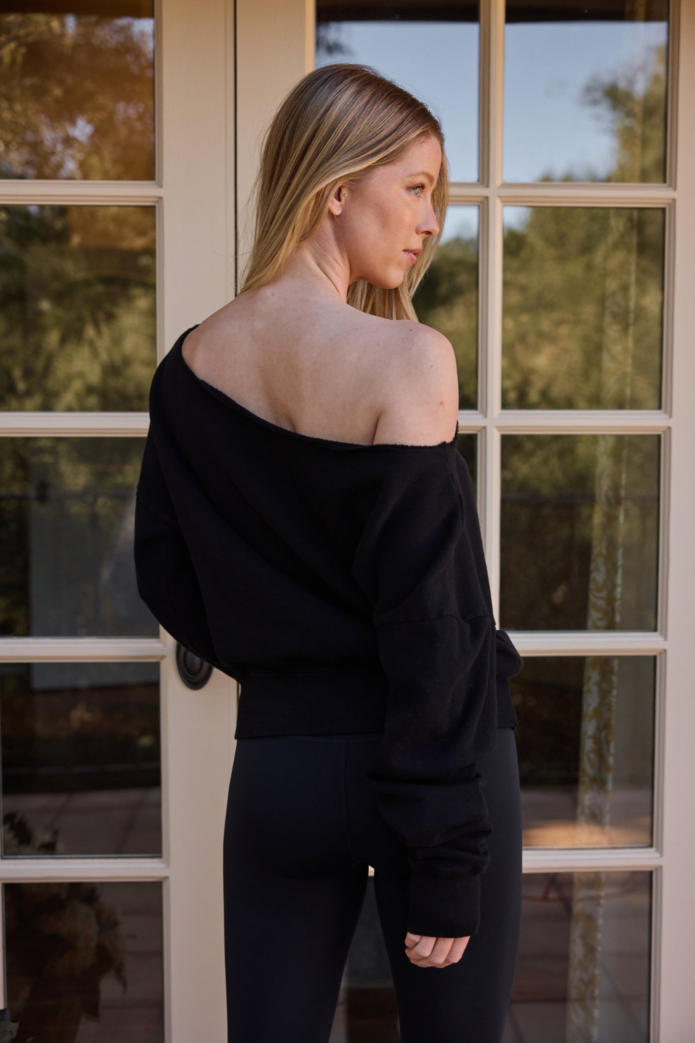 Crawford Off The Shoulder Sweatshirt
