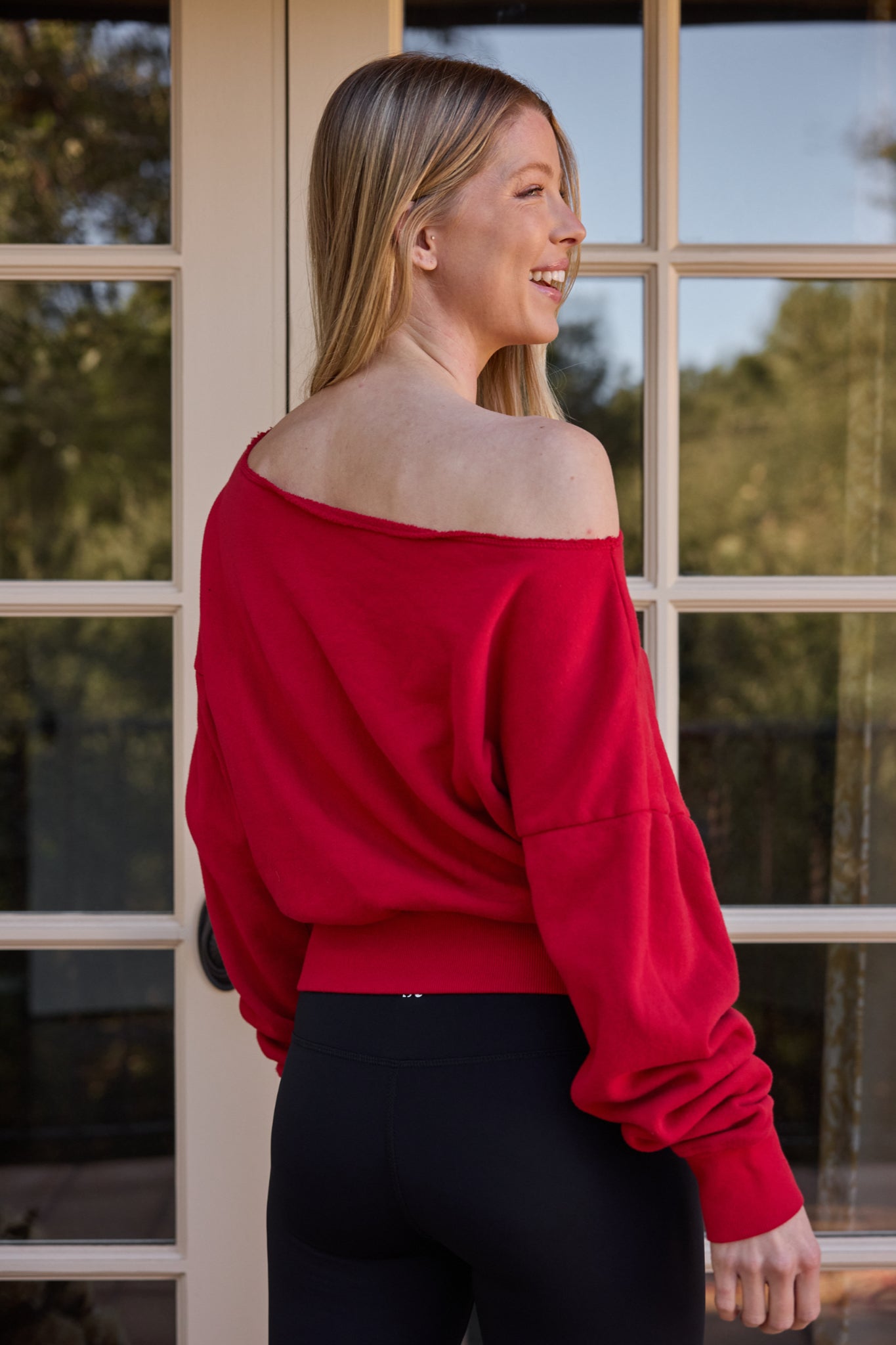 Crawford Off The Shoulder Sweatshirt