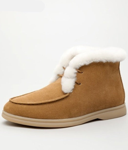 Lucia Natural Fur Boots