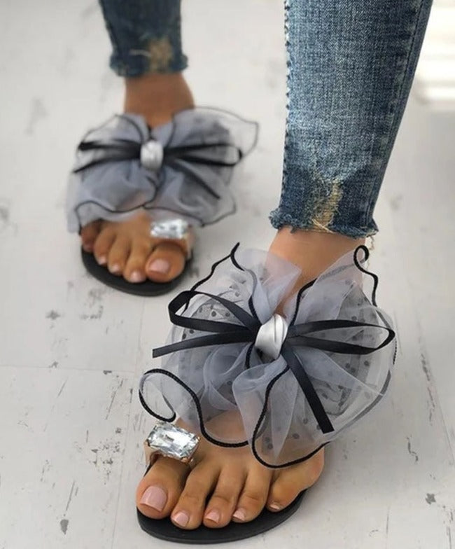 Nancy Bowtie Slippers