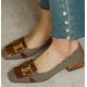 Petra Check Loafers