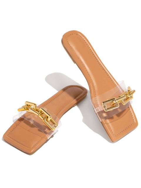 Stella Chain Slippers