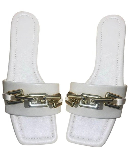 Stella Chain Slippers