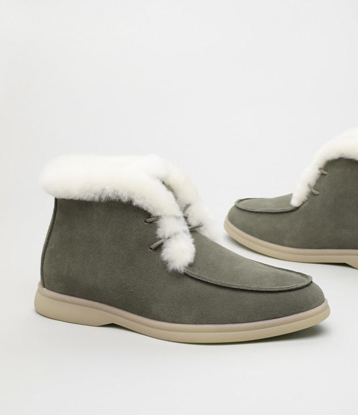 Lucia Natural Fur Boots