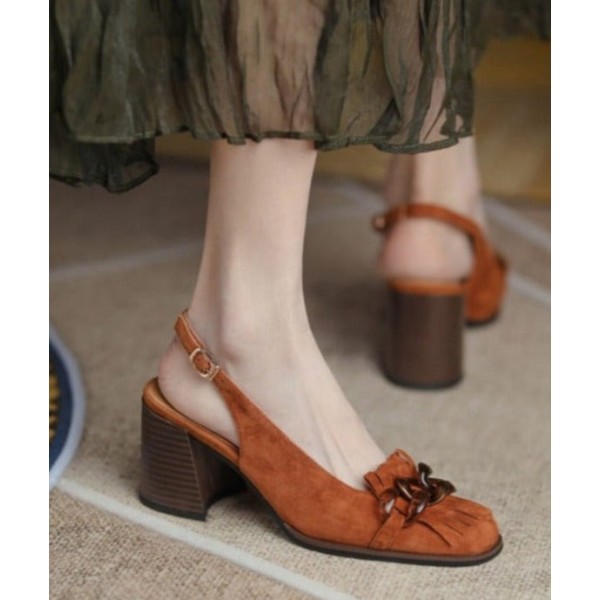 Amelia Suede Heels