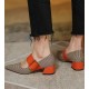 Jane Orange Heels