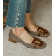 Petra Check Loafers