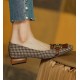 Petra Check Loafers