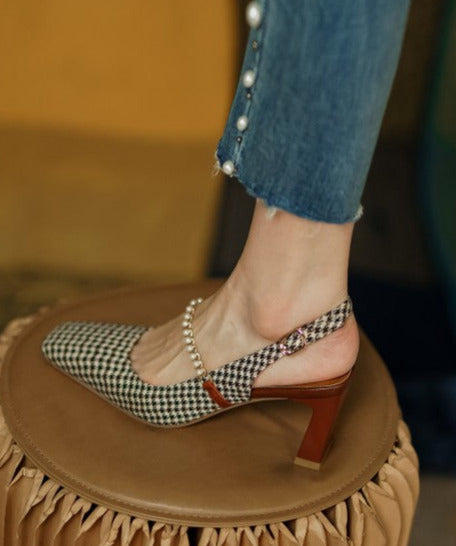 Greta Pearl Vintage Heels