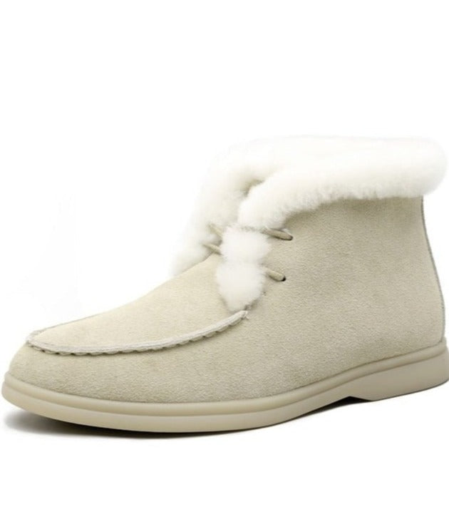Lucia Natural Fur Boots