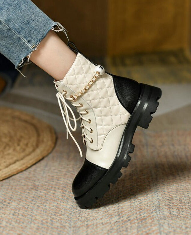 Afina Elegant Leather Boots