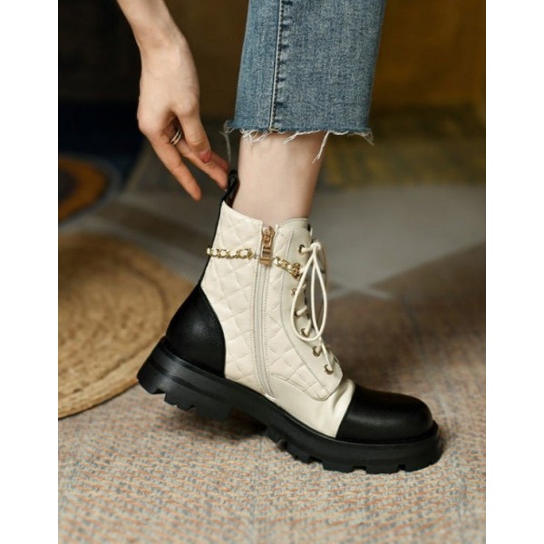 Afina Elegant Leather Boots
